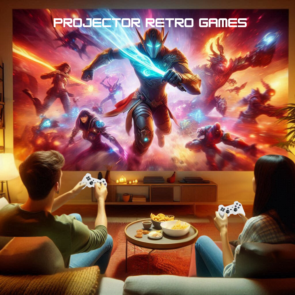 Projector Retro Games