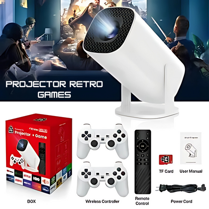 Projector Retro Games